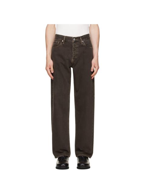 SUNFLOWER Brown Loose Jeans
