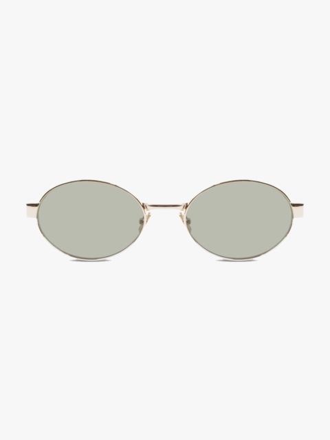 SL 692 ROUND EYE SUNGLASSES | GREEN/GOLD