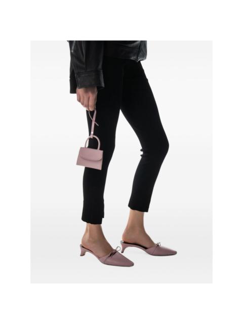 BY FAR Mini Mini leather card holder