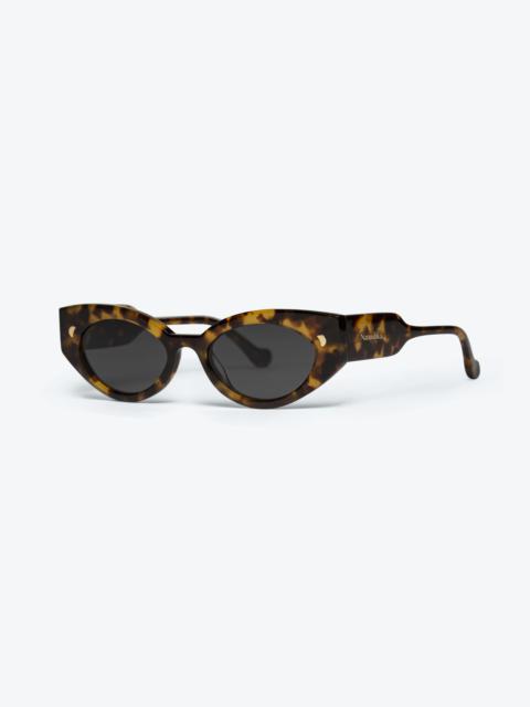 Nanushka AZALEA - Cat-eye sunglasses - Tortoiseshell