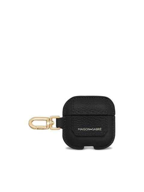 MAISON de SABRÉ leather AirPods 4 keyring case