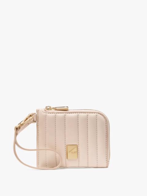 kate spade Deco Quilted Card Case Wristlet