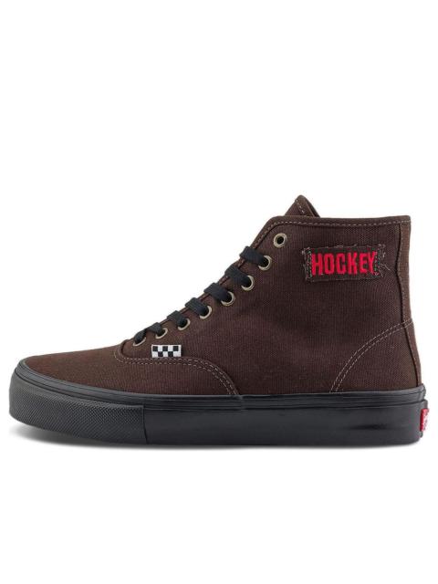 Vans Vans x Hockey Authentic High 'Dark Brown' VN000CBQ7W1