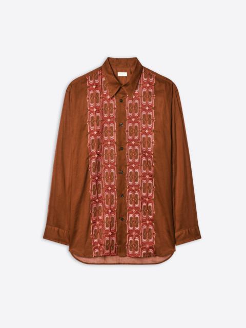 Dries Van Noten EMBROIDERED SHIRT