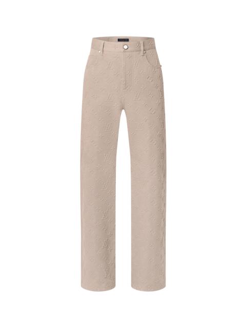 Louis Vuitton Monogram Embossed Skate Pants