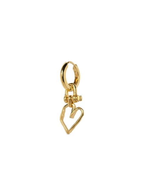Parts of Four Jazz's Heart earring
