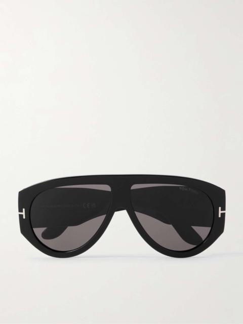 Bronson Aviator-Style Acetate Sunglasses