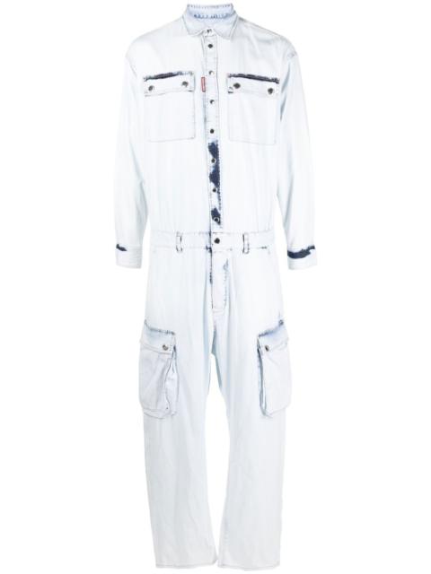 DSQUARED2 four-pocket denim jumpsuit