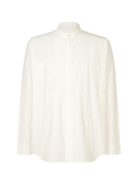 ISSEY MIYAKE EMBROIDERY PRESS SHIRT