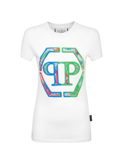 PHILIPP PLEIN logo-embellished cotton T-shirt