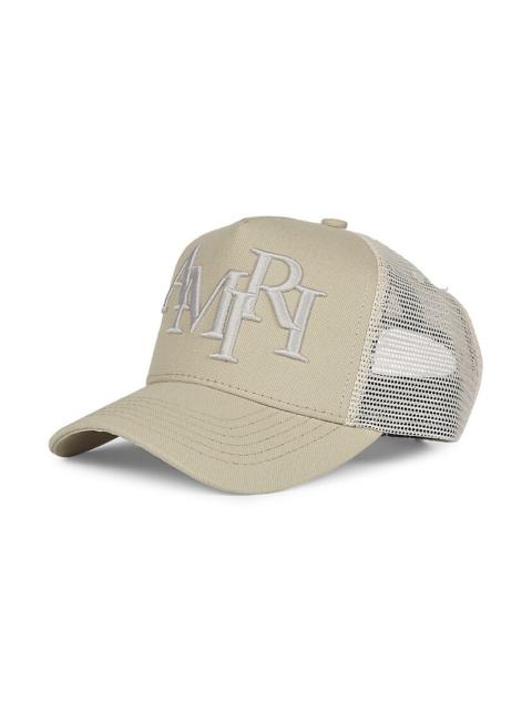 AMIRI Staggered Logo Trucker Hat