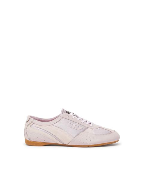 Diesel D-MILE-FLAT SNEAKERS WITH SUEDE OVERLAYS