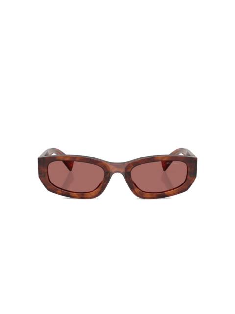 Miu Miu logo-detail sunglasses