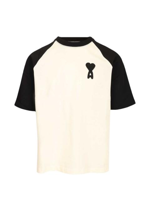 AMI Paris heart boxy T-shirt