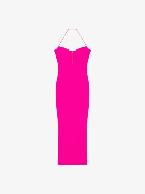 Givenchy DRESS IN WOOL WITH PLUNGING NECKLINE