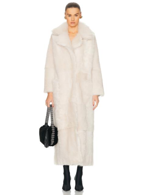 NOUR HAMMOUR For FWRD Evita Extra Long Coat