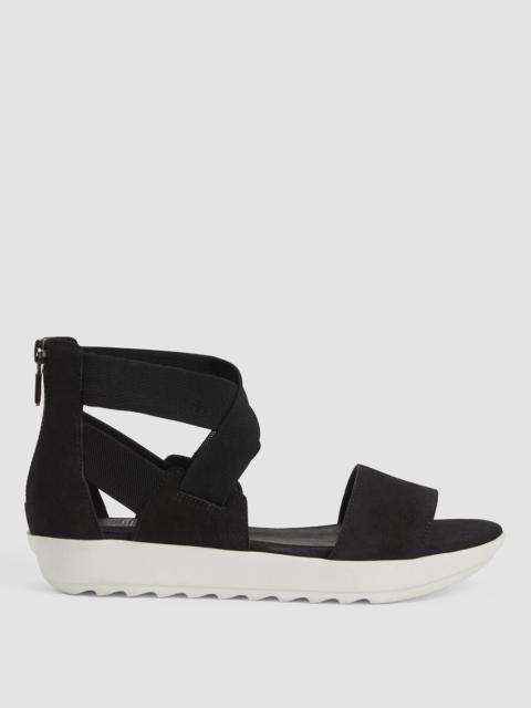 EILEEN FISHER Kash Tumbled Nubuck Leather Sneaker Sandal