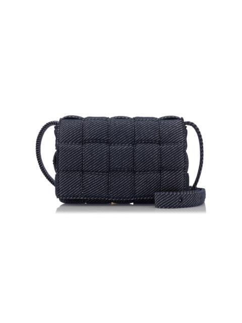 Bottega Veneta The Padded Cassette Denim Bag blue