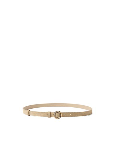 JACQUEMUS La Ceinture Salon crocodile-embossed belt