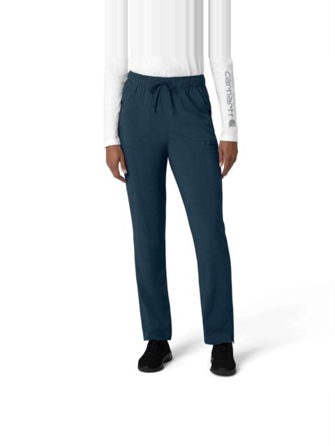 Carhartt Women's Force Cross-Flex Straight Leg Cargo Scrub Pant