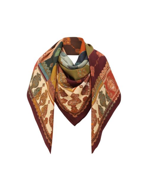Zimmermann PRINTED SILK SQUARE MAXI
