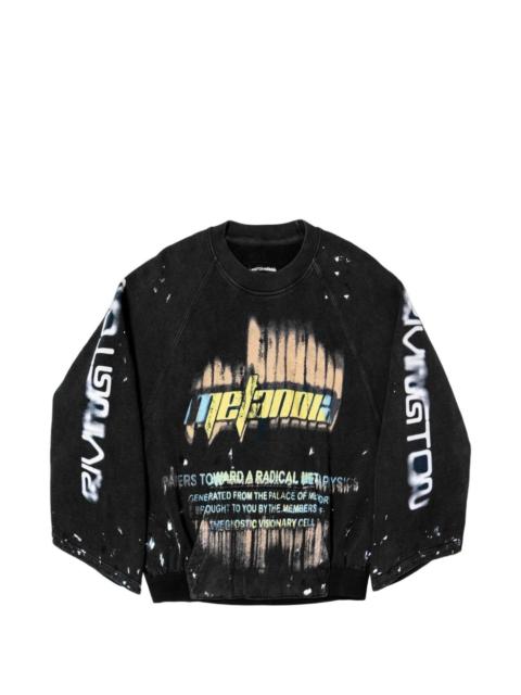 RRR123 Radical Paper long-sleeve sweatshirt