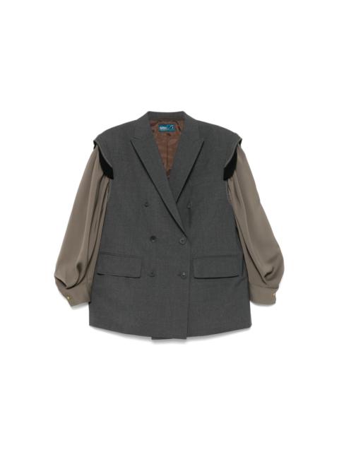 Kolor panelled blazer