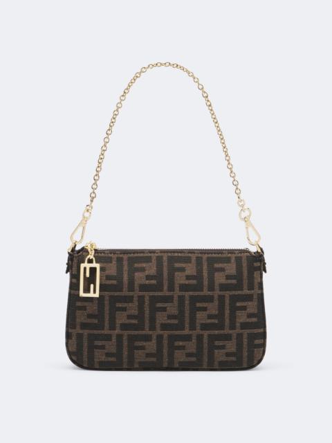 FENDI Tube FF Zucca pouch with strap