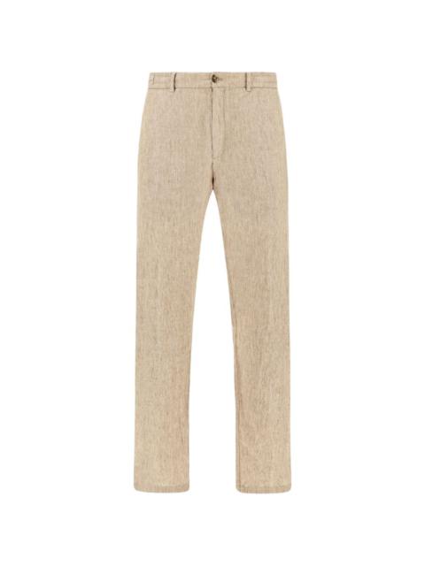 Paul & Shark buttoned-pockets chino trousers