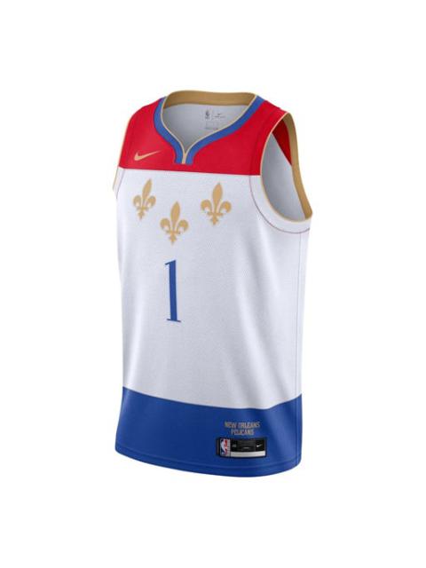 Nike Nike Zion Williamson Swingman New Orleans Pelicans White CN1747-105