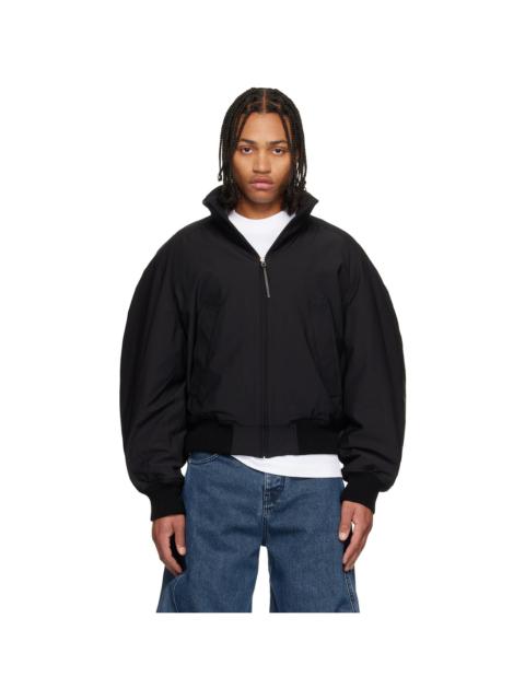 JACQUEMUS Black 'Le Bomber Aero' Bomber Jacket