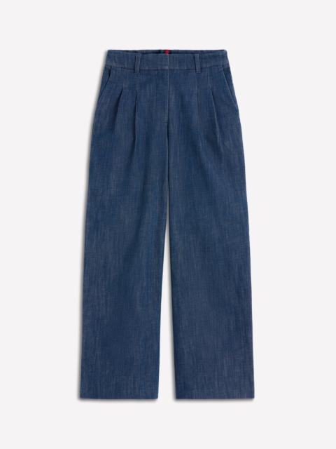 BODEN Kensington Twill Pants-Indigo