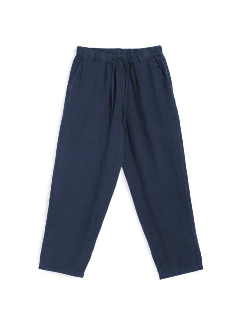 Bather Navy Linen Leisure Pant