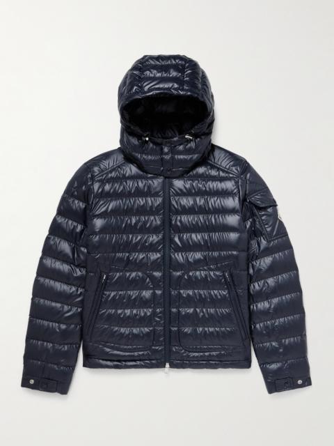 Moncler Lauros Quilted Shell Hooded Down Jacket