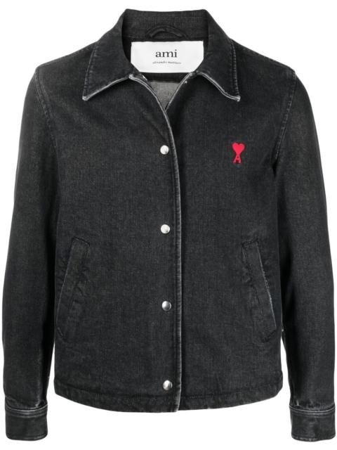 AMI Paris Ami De Cœur denim jacket