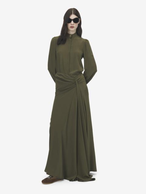 Alexander McQueen Wishbone Silk Shirt