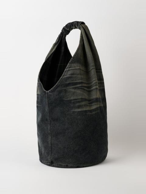Our Legacy Drip Bag Deep Blue Indigo Canvas