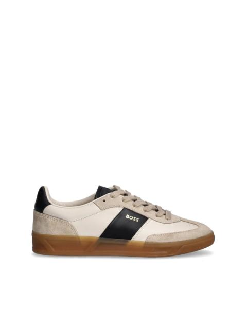 BOSS suede sneakers