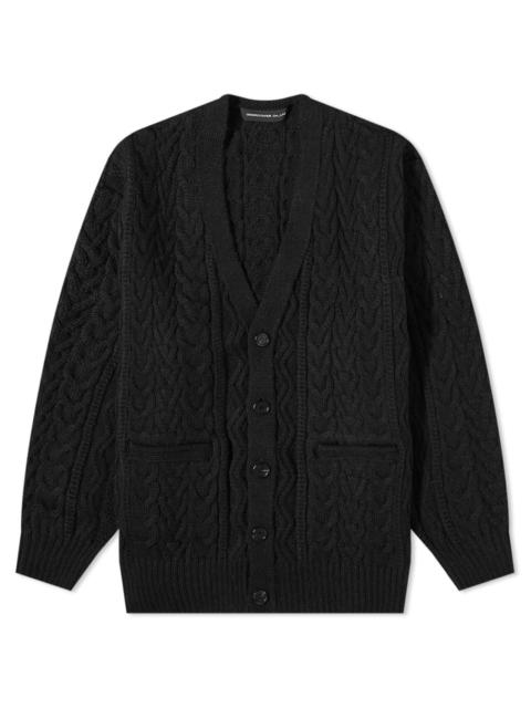 08aw UNDERCOVER Argyle Cardigan-