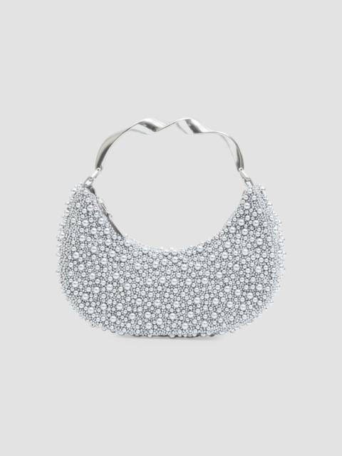 SIMKHAI Women's Evelyn Twist Top Handle Bag - Silver