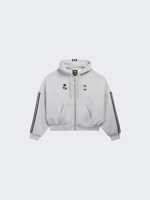 adidas X Willy Chavarria Fz Hoodie Grey And Black