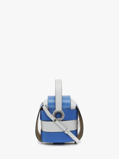 JW Anderson KNOT BAG - LEATHER TOP HANDLE BAG WITH CROSSBODY STRAP