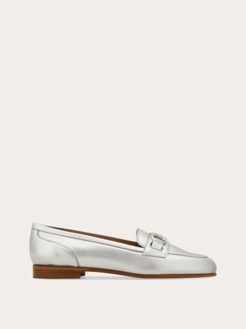 FERRAGAMO Gancini ornament moccasin