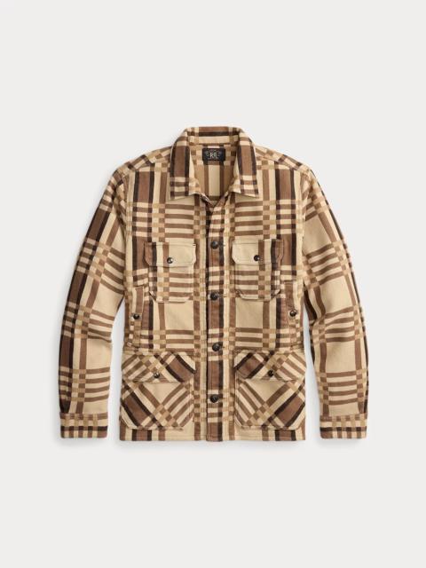 RRL by Ralph Lauren Plaid Jacquard Overshirt