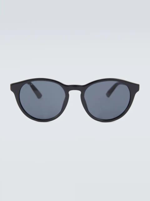 Round acetate sunglasses