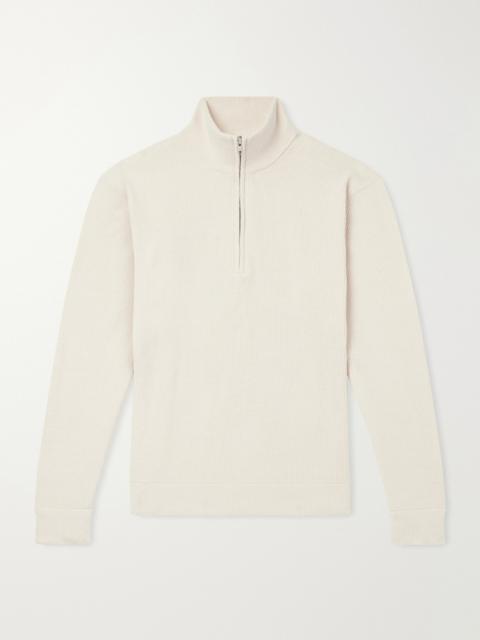 NN07 Danny 6429 Ribbed Chenille Half-Zip Sweater