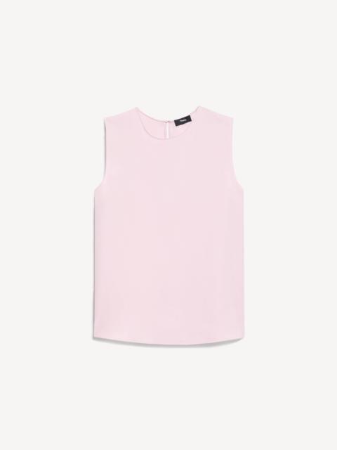 Theory Shell Top in Silk Georgette