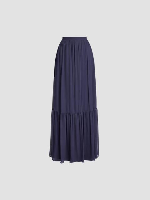 Erdem FULL LENGTH SKIRT WITH TIERED HEM