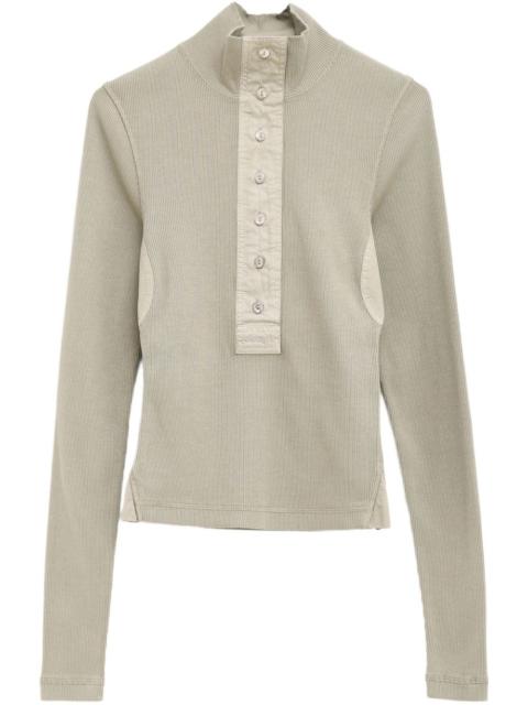 GUCCI fine-ribbed T-shirt