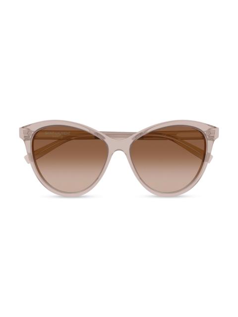 SAINT LAURENT Women's Classic 57MM Cat-Eye Sunglasses - Pink